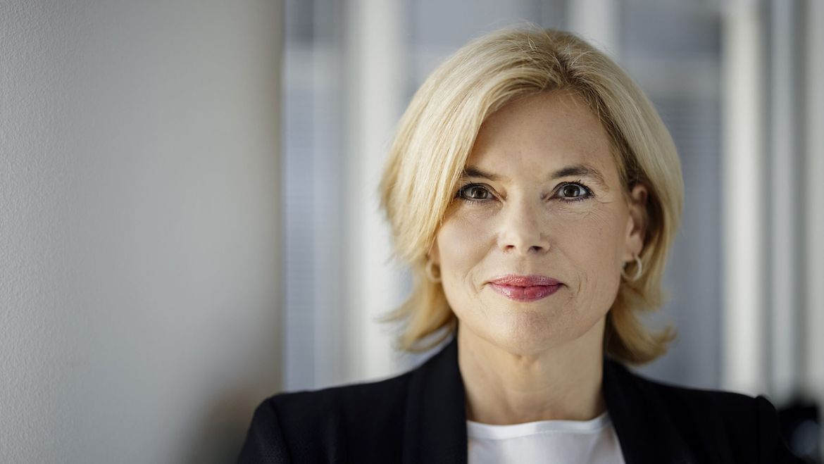 Председница Бундестага Јулија Клекнер Председница Бундестага Јулија Клекнер