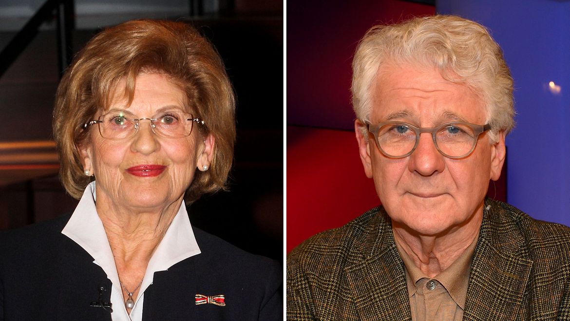 Eva Szepesi (links) und Marcel Reif sprechen stellvertretend für die erste und zweite Holocaust-Generation Eva Szepesi (links) und Marcel Reif (rechts)